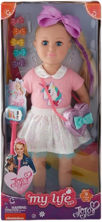 Poseable JoJo Siwa Doll Selfie Phone Set