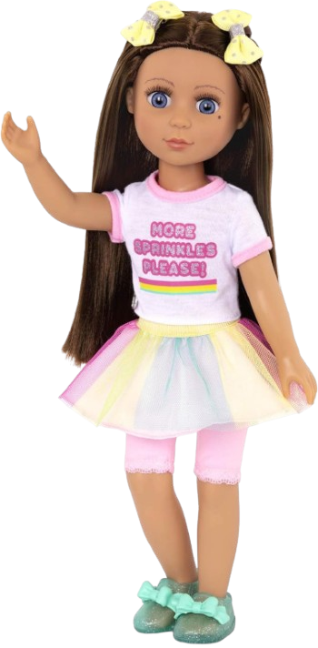 Kika Fashion Doll Ice Cream Tutu Set